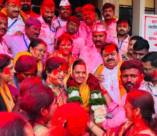 सासवड नगरपालिकेवर भाजपचा झेंडा नगराध्यक्षपदी आनंदी काकी जगताप