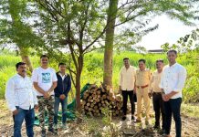 28 लाखांचा चंदनसाठा जप्त पुरंदर तालुक्यातील या गावात एटीएस ची धडक कारवाई….