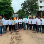 सासवडच्या विकासाला गती गोदाजी राजे पुतळा ते जगताप हॉस्पिटल सिमेंट रस्त्याच्या कामाचे भूमिपूजन उपमुख्यमंत्री एकनाथ शिंदे व विजय शिवतारे यांच्या प्रयत्नांतून निधी शहरातील प्रमुख मार्गाचा होणार कायापालट